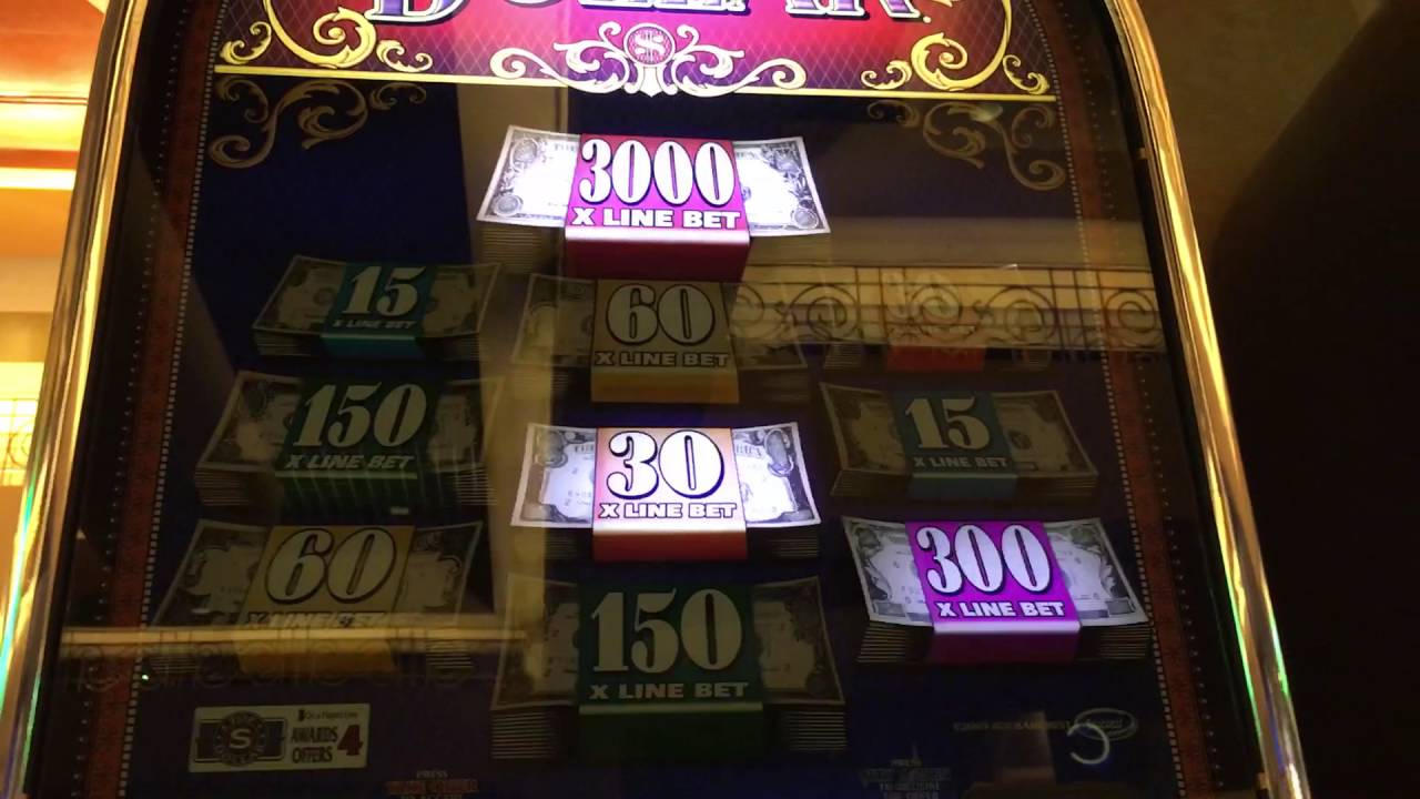 $100 double top dollar slot machine